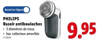 Offre: Rasoir antibouloches