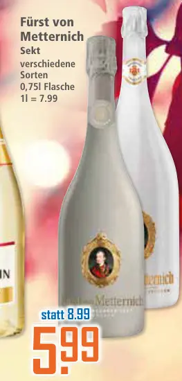 Aanbieding: Fürst von Metternich Sekt