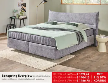 Aanbieding: Everglow boxspring