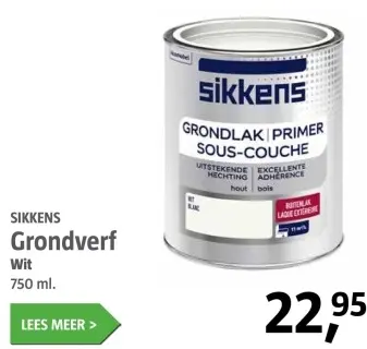 Aanbieding: Grondverf
