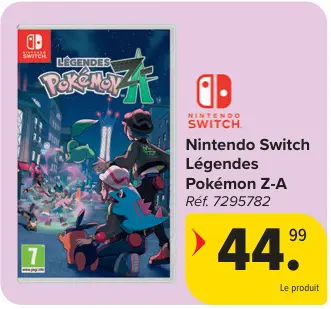 Offre: Légendes Pokémon Z-A