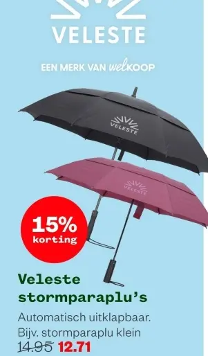 Aanbieding: Veleste stormparaplu's