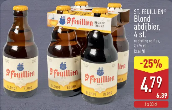 Promotie: Blond abdijbier