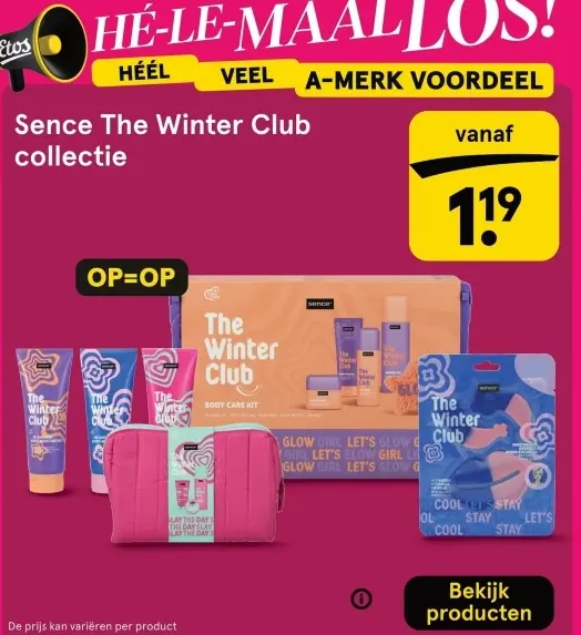 Aanbieding: Sence The Winter Club collectie