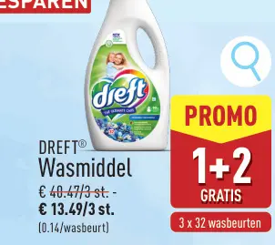 Promotie: Wasmiddel