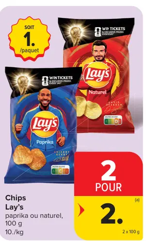 Offre: Chips