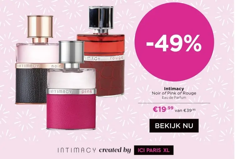 Aanbieding: Intimacy Noir of Pink of Rouge