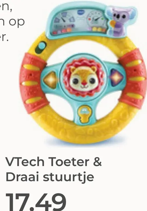 Aanbieding: Toeter & Draai stuurtje