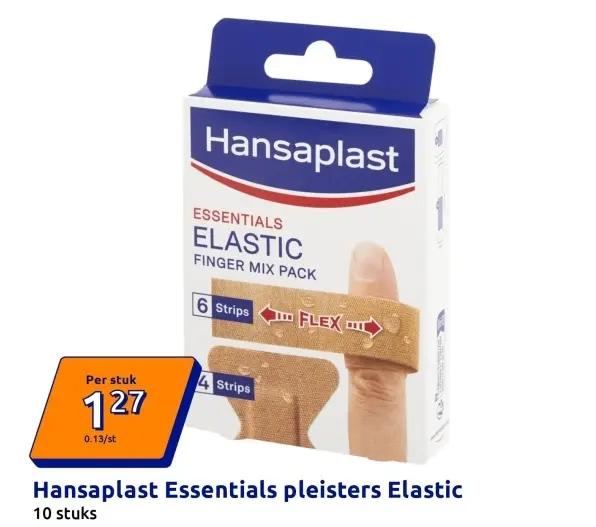 Promotie: Hansaplast Essentials pleisters Elastic