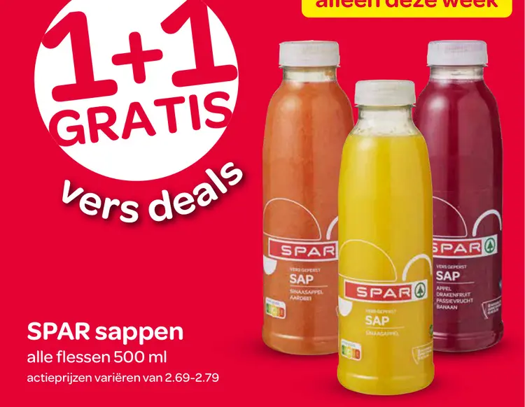 Aanbieding: Sappen