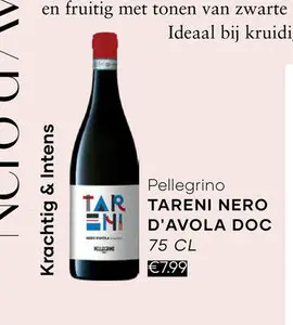 Aanbieding: Tareni nero d'avola doc