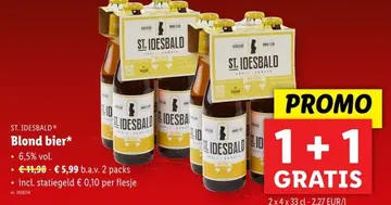 Aanbieding: St. Idesbald Blond bier
