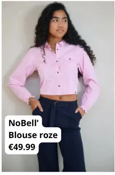 Aanbieding: NoBell' Blouse roze