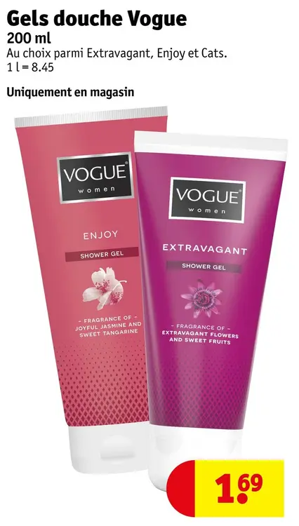 Offre: Gels douche