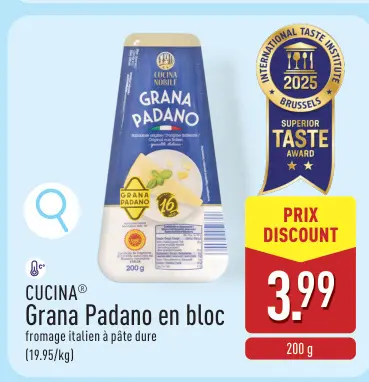 Offre: Grana Padano en bloc
