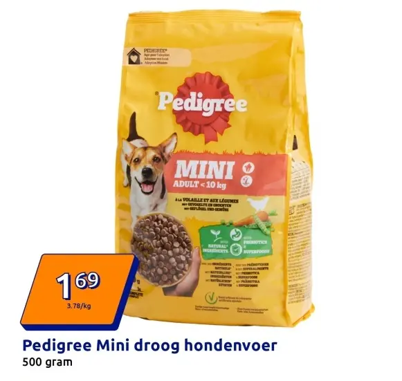 Aanbieding: Pedigree Mini droog hondenvoer