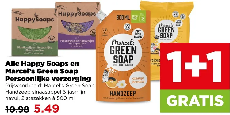 Aanbieding: Shampoo Bar en Green Soap Persoonlijke verzorging
