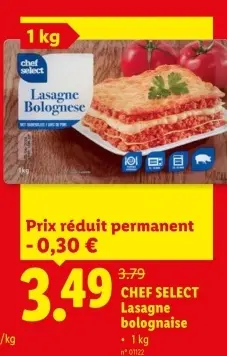 Offre: Lasagne bolognaise