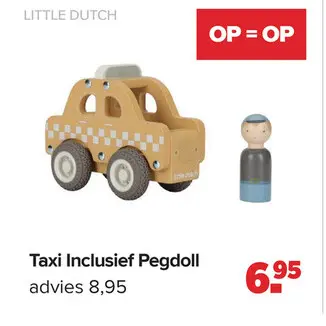 Aanbieding: Taxi Inclusief Pegdoll