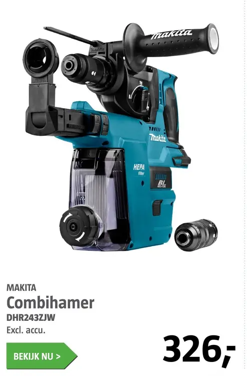 Aanbieding: Combihamer DHR243ZJW