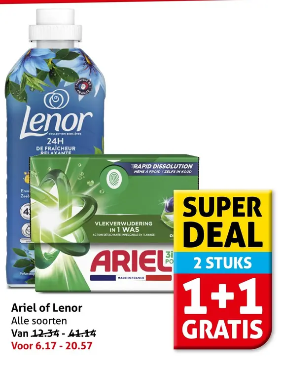 Aanbieding: Ariel of Lenor