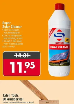 Aanbieding: Super Solar Cleaner