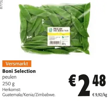 Aanbieding: Peulen