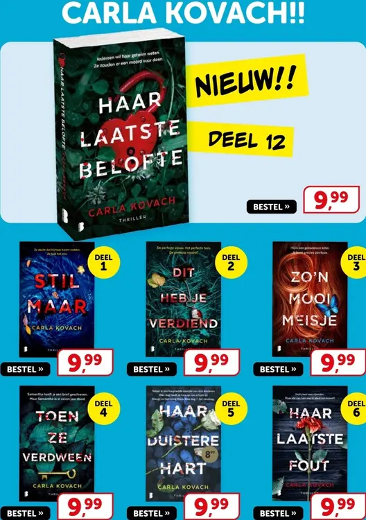 Aanbieding: Carla Kovach boeken