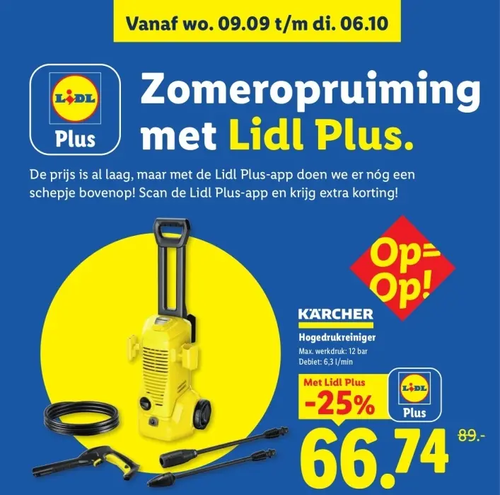 Aanbieding: Hogedrukreiniger