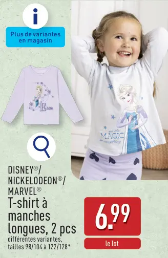 Offre: T-shirt à manches longues