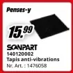 Offre: Tapis anti-vibrations