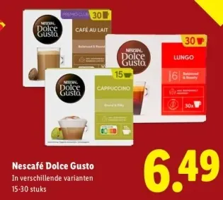 Aanbieding: Nescafé Dolce Gusto