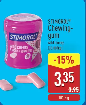 Offre: Chewing-gum