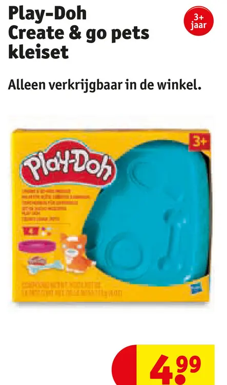 Aanbieding: Play-Doh Create & go pets kleiset
