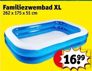 Aanbieding: Familiezwembad XL