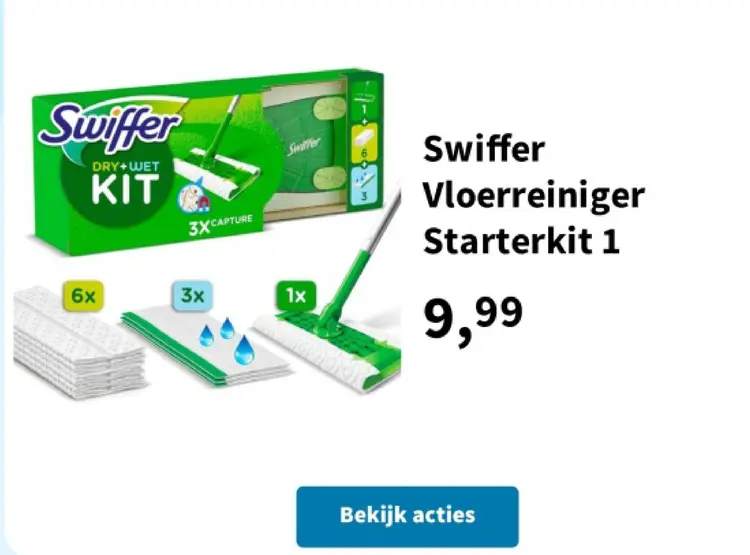 Promotie: Vloerreiniger Starterkit 1