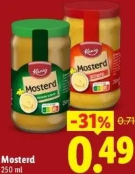 Aanbieding: Mosterd