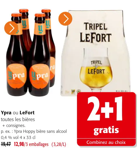 Offre: Bière