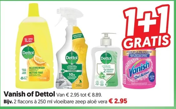 Aanbieding: Vanish of Dettol