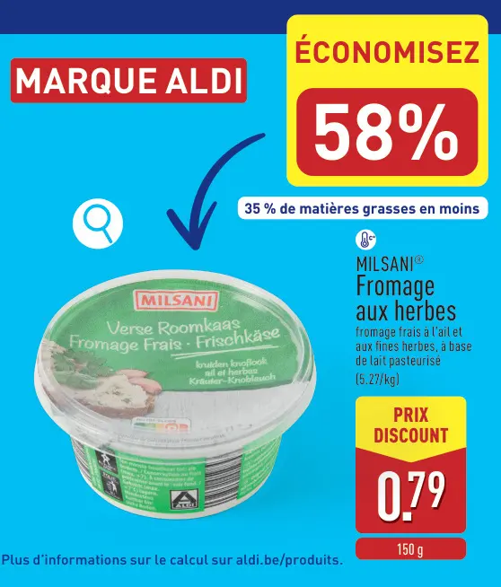 Offre: Fromage aux herbes