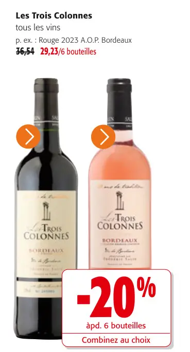Offre: Les Trois Colonnes