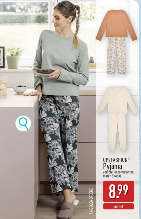 Promotie: UP2FASHION® Pyjama