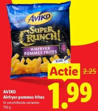Aanbieding: Airfryer pommes frites
