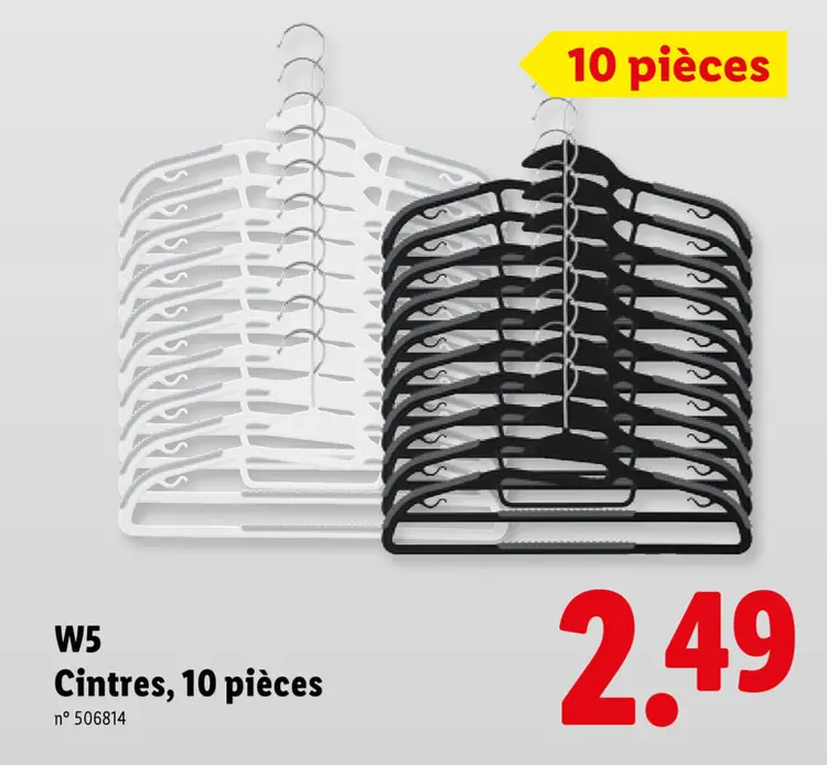 Offre: Cintres