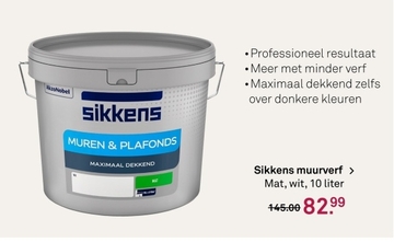 Aanbieding: Sikkens muurverf