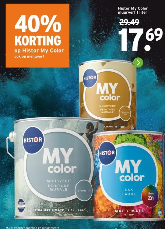 Aanbieding: MY color