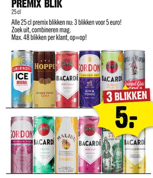 Aanbieding: Premix Blik