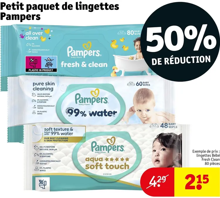 Offre: Petit paquet de lingettes