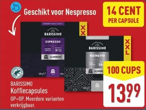 Aanbieding: Koffiecapsules