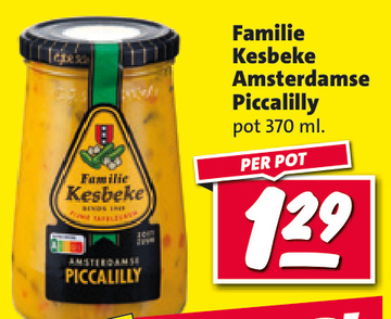 Aanbieding: Familie Kesbeke Amsterdamse Piccalilly